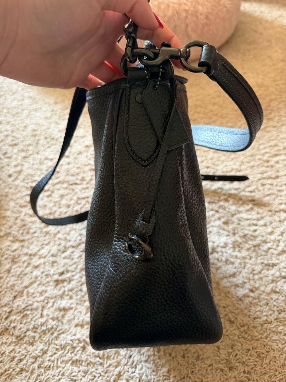 Coach Cary Shoulder Bag, Style CC435 - Picture 4 of 12